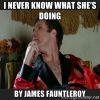 Track: I Never Know What She Is Doing By James Fauntleroy